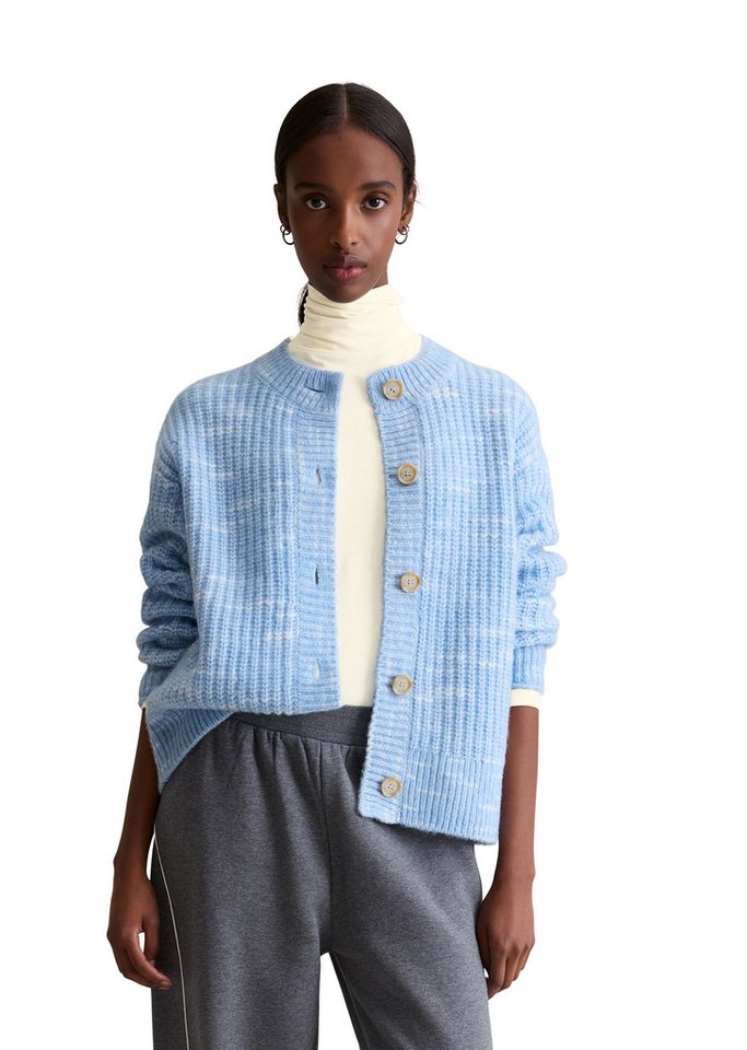 Marc O'Polo DENIM Cardigan cropped aus weichem Wolle-Mix von Marc O'Polo DENIM