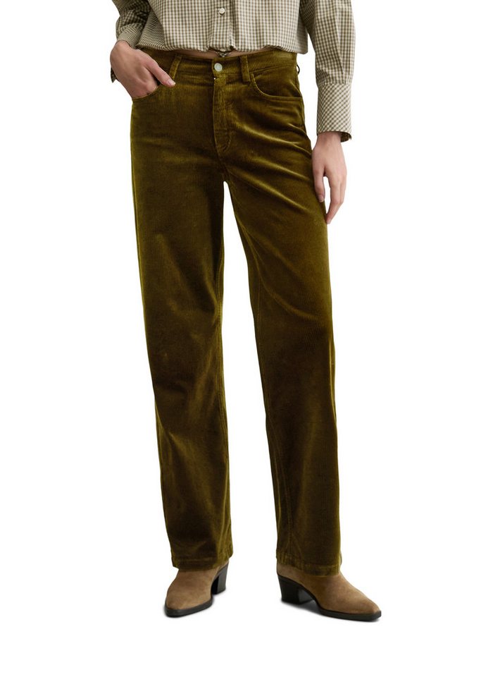 Marc O'Polo DENIM Cordhose Tomma Wide mit Rippstruktur, aus Bio-Baumwoll-Mix, weites, gerades Bein von Marc O'Polo DENIM