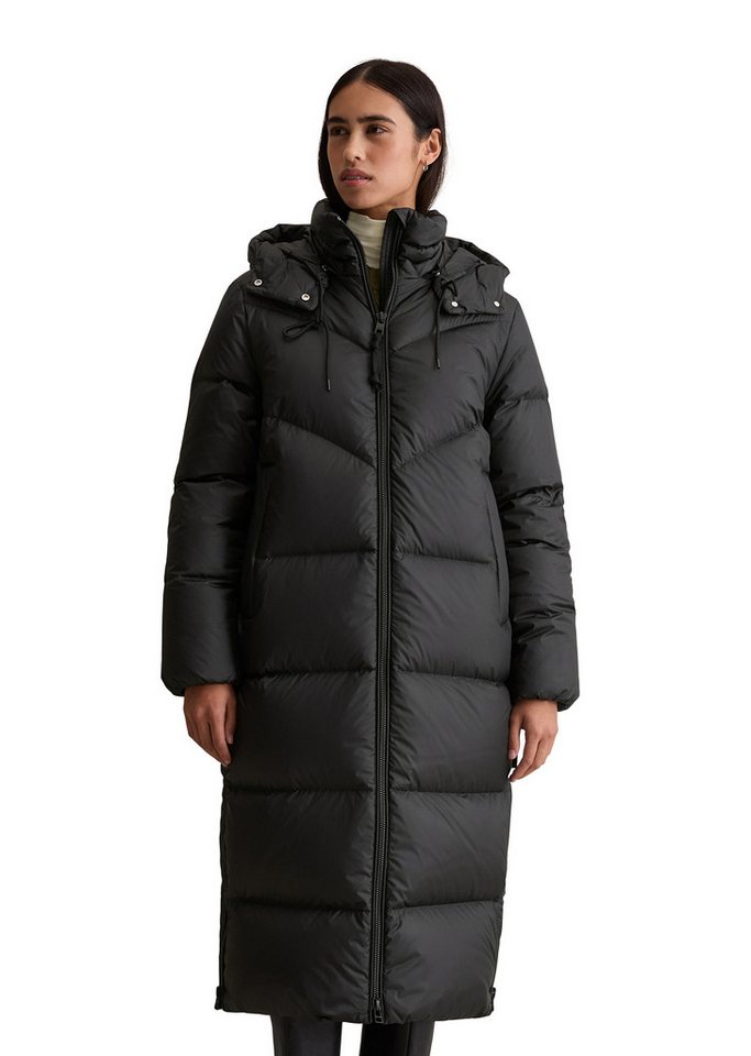 Marc O'Polo DENIM Daunenmantel Wintermantel, 2-Wege-Reißverschluss, relaxed fit, Kapuze abnehmbar von Marc O'Polo DENIM