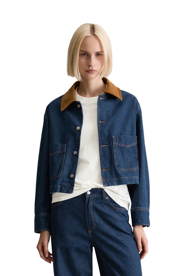 Marc O'Polo DENIM Jeansjacke aus authentischem Rigid Denim von Marc O'Polo DENIM