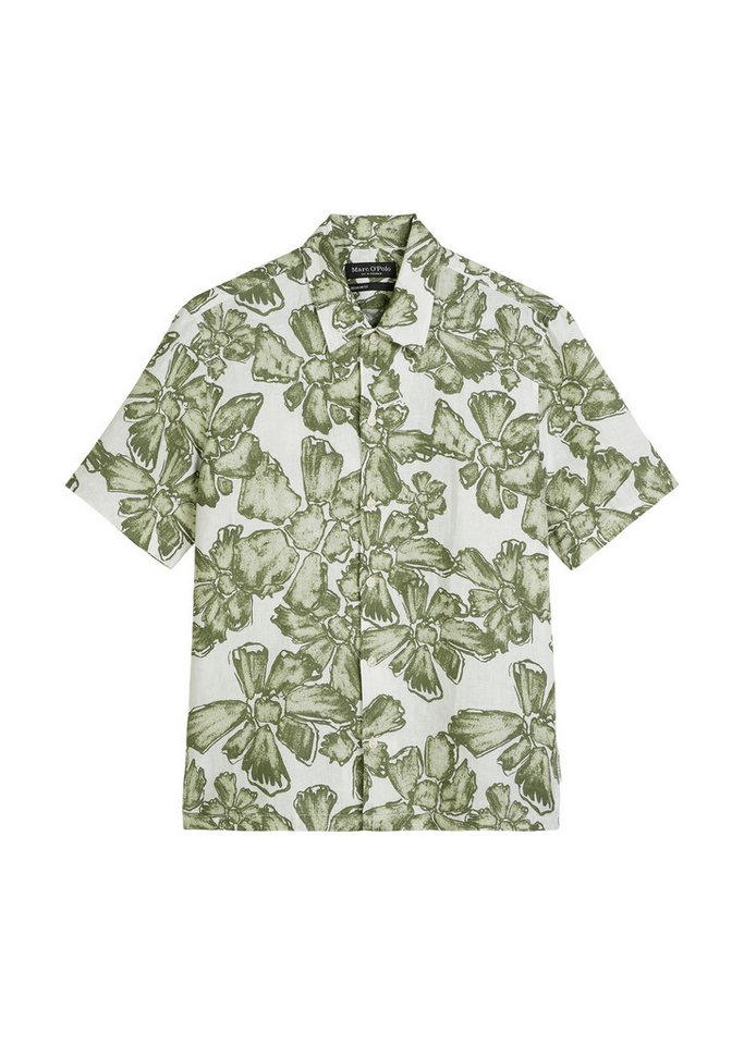 Marc O'Polo DENIM Kurzarmhemd Hemd mit Floralprint - Regular Fit von Marc O'Polo DENIM