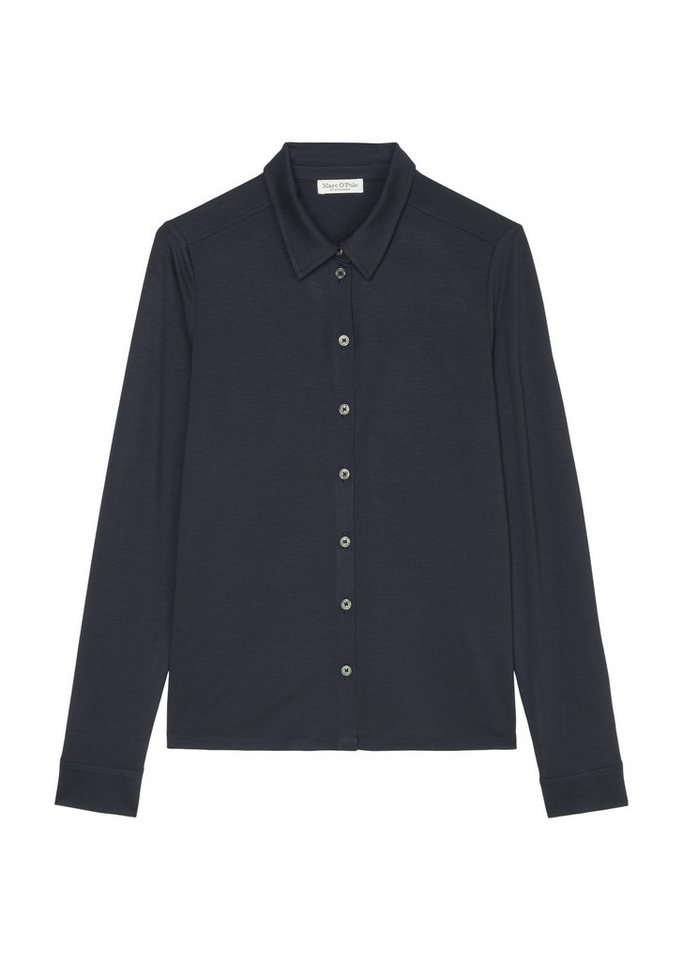 Marc O'Polo DENIM Kurzarmhemd Jersey-Bluse - Regular Fit Marc O'Polo DENIM Kurzarmhemd Jersey-Bluse - Regular Fit von Marc O'Polo DENIM