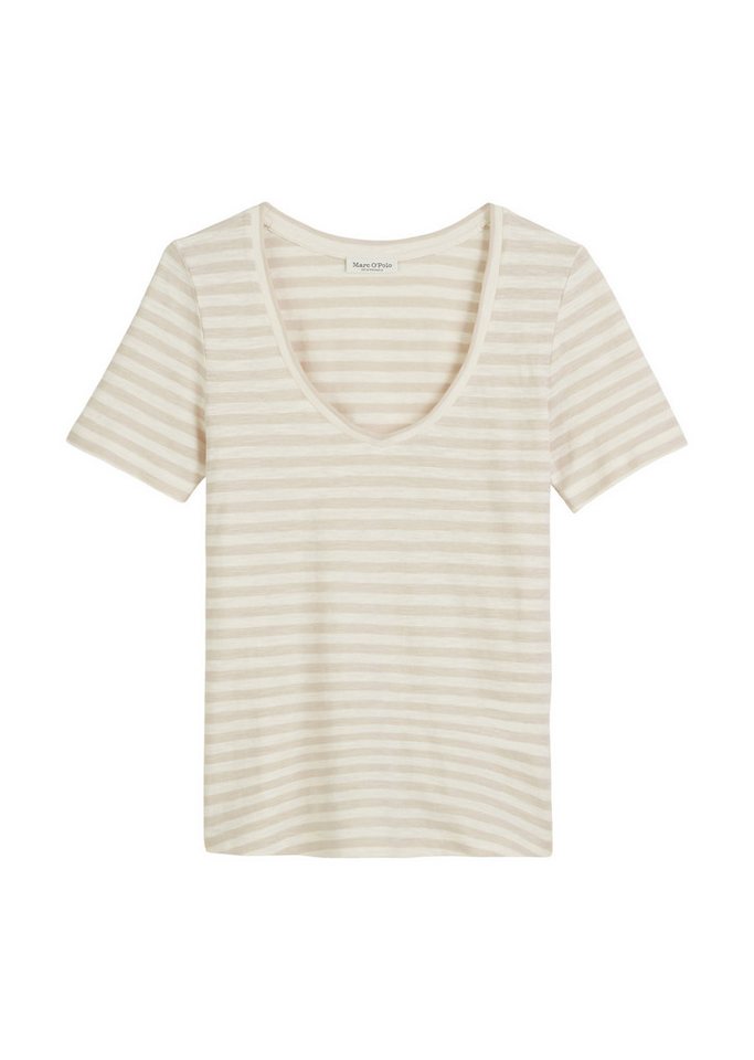 Marc O'Polo DENIM Kurzarmhemd T-shirt, short sleeve, v-neck, stri von Marc O'Polo DENIM