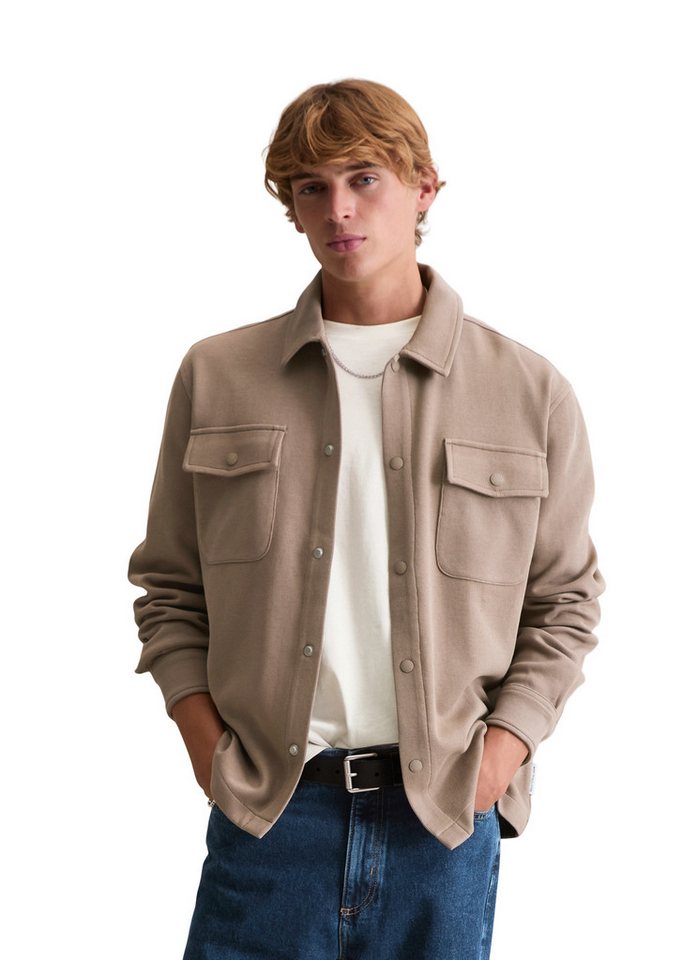 Marc O'Polo DENIM Kurzjacke aus Bio-Baumwolle mit feiner Struktur von Marc O'Polo DENIM