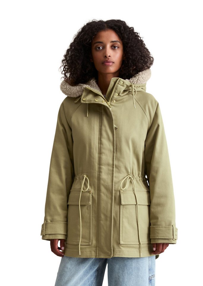 Marc O'Polo DENIM Kurzmantel aus Bio-Baumwolle-Stretch-Twill von Marc O'Polo DENIM