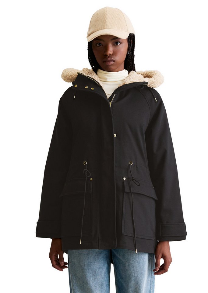 Marc O'Polo DENIM Kurzmantel aus Bio-Baumwolle-Stretch-Twill von Marc O'Polo DENIM