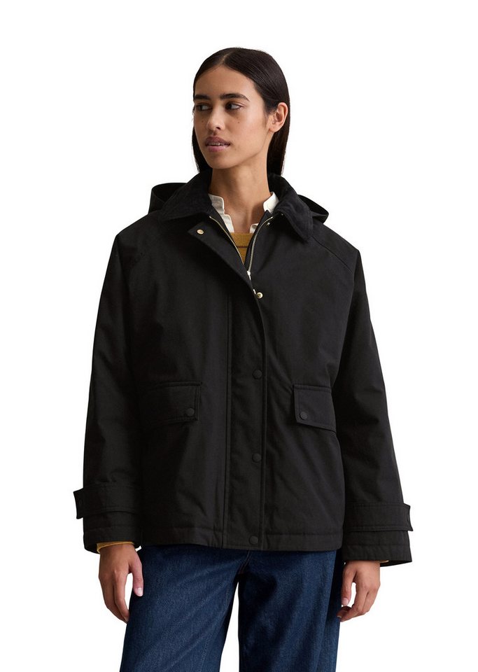 Marc O'Polo DENIM Kurzmantel aus Waxed-ORganic-Cotton-Nylon-Mix von Marc O'Polo DENIM