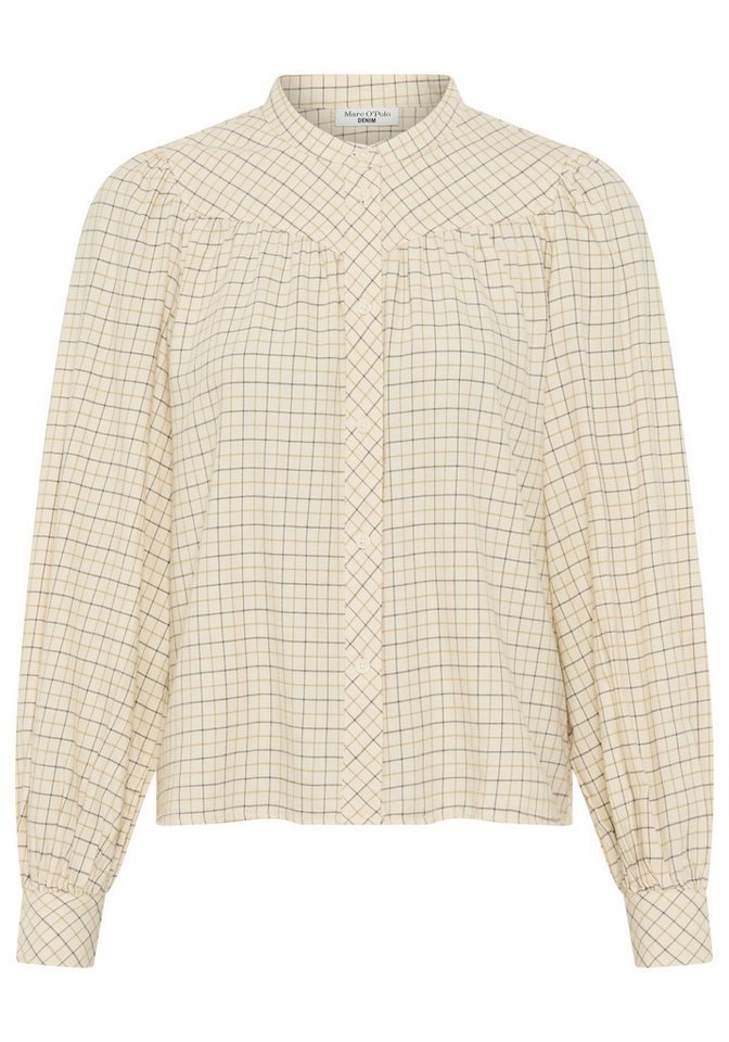 Marc O'Polo DENIM Langarmbluse A-Shape in softer Flanell-Qualität, kariert Marc O'Polo DENIM Langarmbluse A-Shape in softer Flanell-Qualität, kariert von Marc O'Polo DENIM