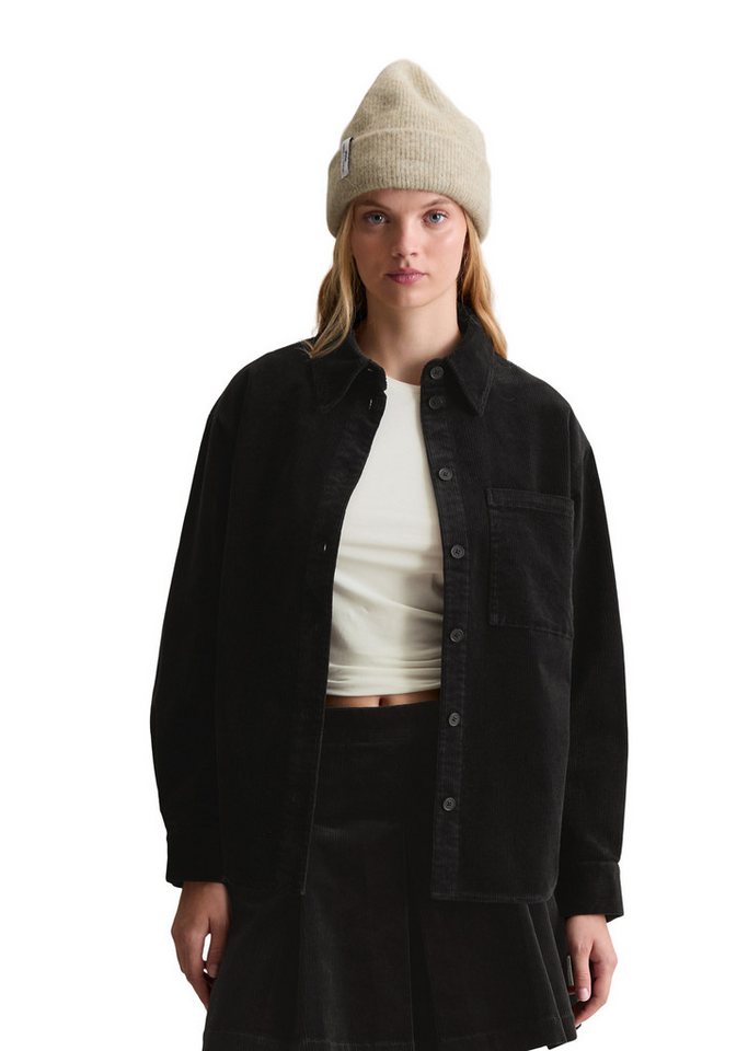 Marc O'Polo DENIM Langarmbluse aus mittelschwerem Cord-Stretch von Marc O'Polo DENIM