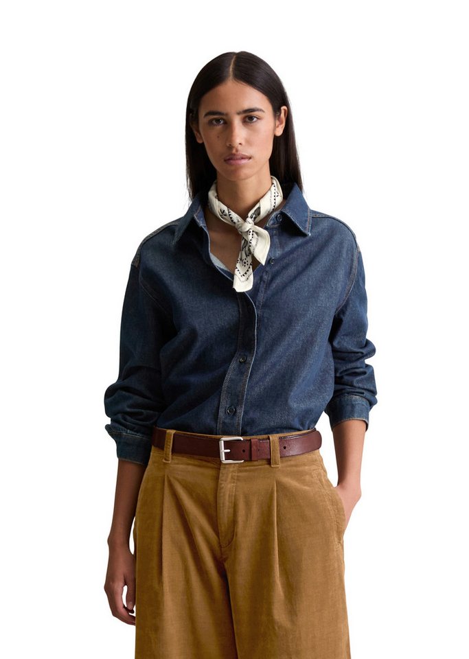 Marc O'Polo DENIM Langarmbluse aus reiner Bio-Baumwolle von Marc O'Polo DENIM
