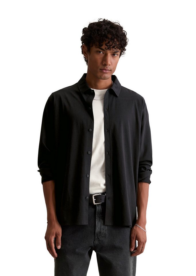 Marc O'Polo DENIM Langarmhemd relaxed fit aus reiner Bio-Baumwolle von Marc O'Polo DENIM