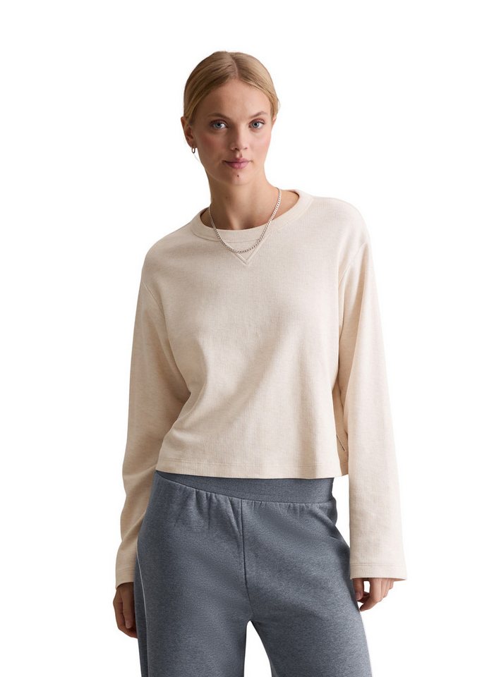 Marc O'Polo DENIM Langarmshirt aus Heavy Jersey von Marc O'Polo DENIM