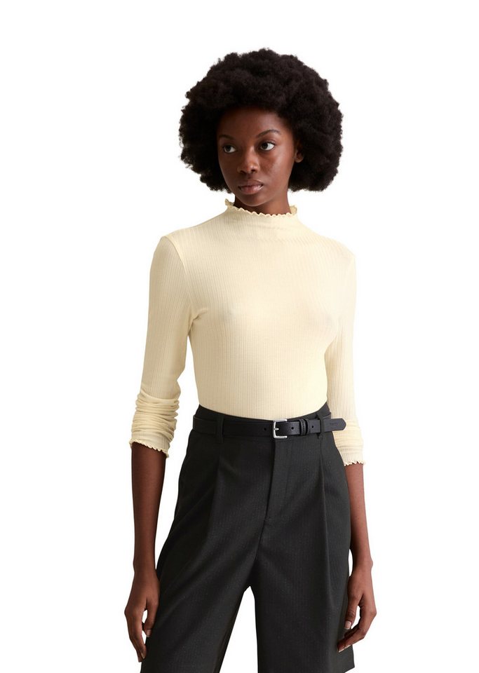 Marc O'Polo DENIM Langarmshirt aus Lyocell-Stretch-Jersey von Marc O'Polo DENIM