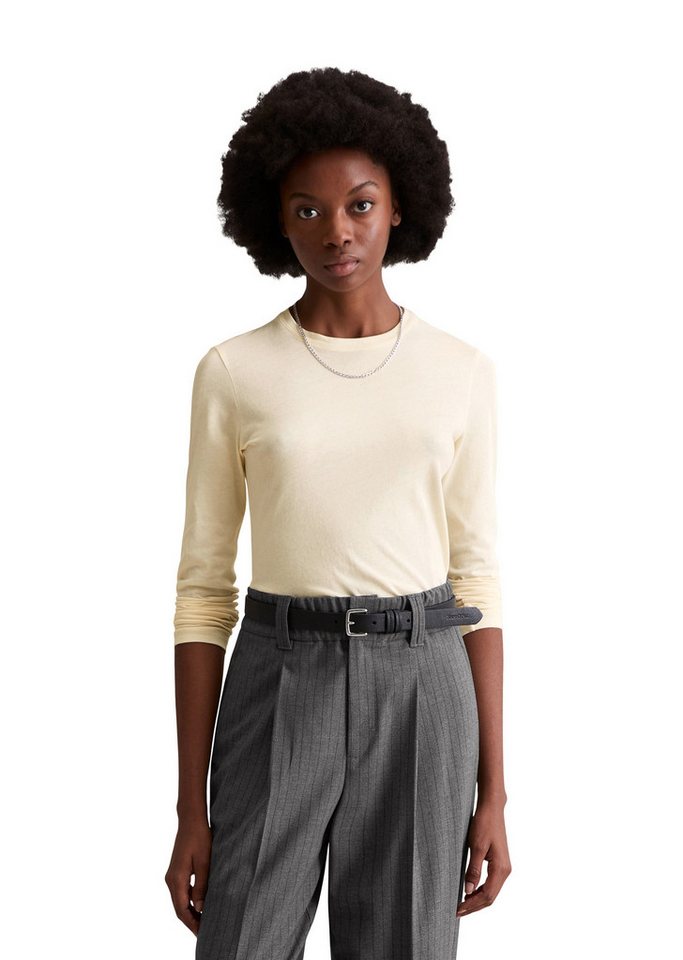 Marc O'Polo DENIM Langarmshirt aus softem Bio-Baumwoll-Mix von Marc O'Polo DENIM