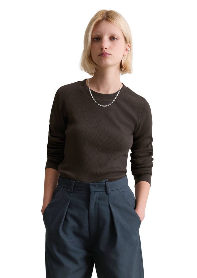 Marc O'Polo DENIM Langarmshirt aus softem Bio-Baumwolle-Modal-Stretch-Jersey von Marc O'Polo DENIM