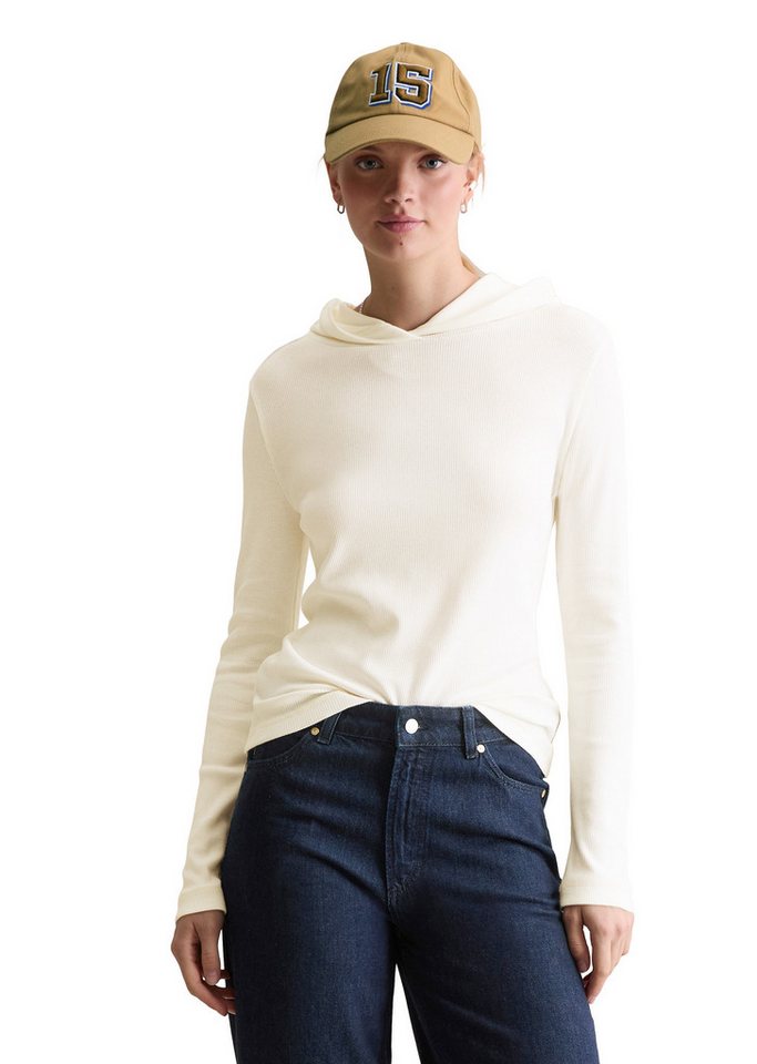 Marc O'Polo DENIM Langarmshirt aus softem Bio-Baumwolle-Modal-Stretch-Jersey von Marc O'Polo DENIM