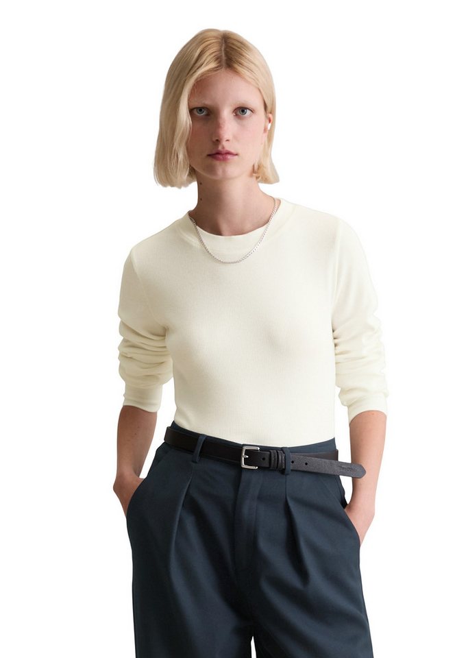 Marc O'Polo DENIM Langarmshirt aus softem Bio-Baumwolle-Modal-Stretch-Jersey von Marc O'Polo DENIM