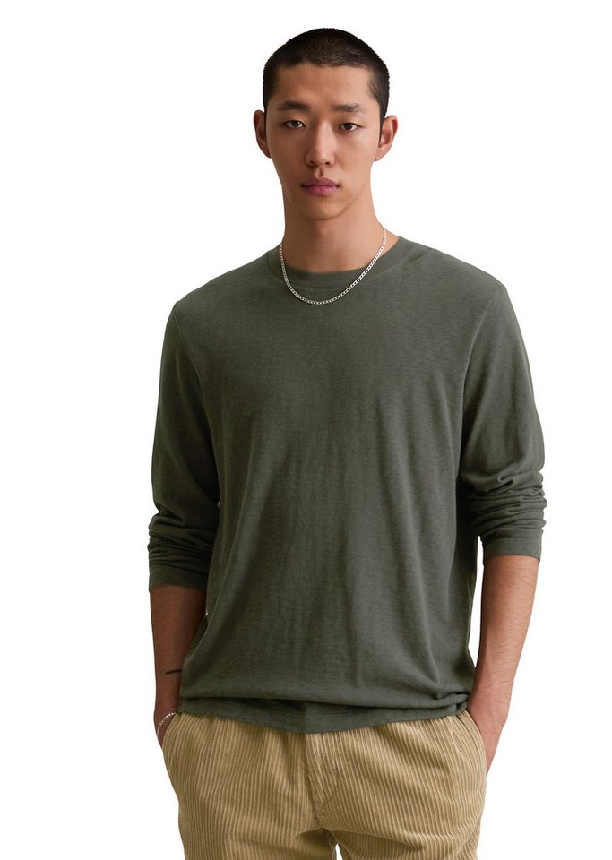 Marc O'Polo DENIM Langarmshirt in schwerer Slub-Jersey-Qualität von Marc O'Polo DENIM