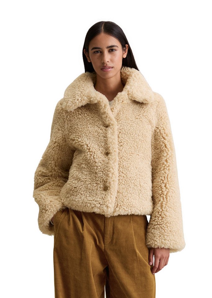 Marc O'Polo DENIM Outdoorjacke aus weichem Curly-Plüsch von Marc O'Polo DENIM