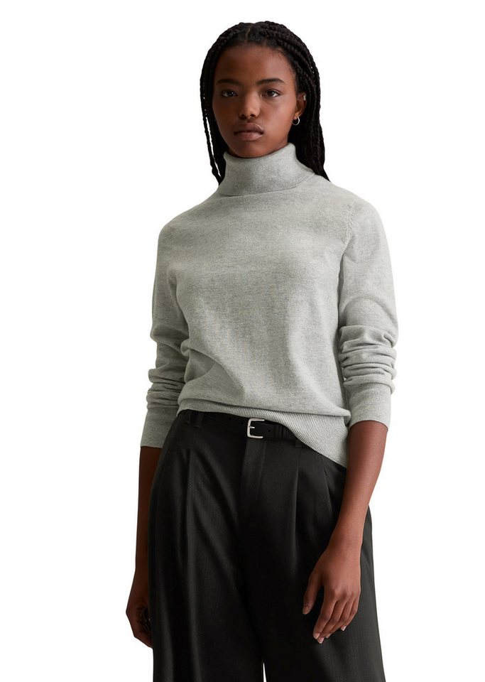 Marc O'Polo DENIM Rollkragenpullover Feinstrick, Basic, normale Passform von Marc O'Polo DENIM