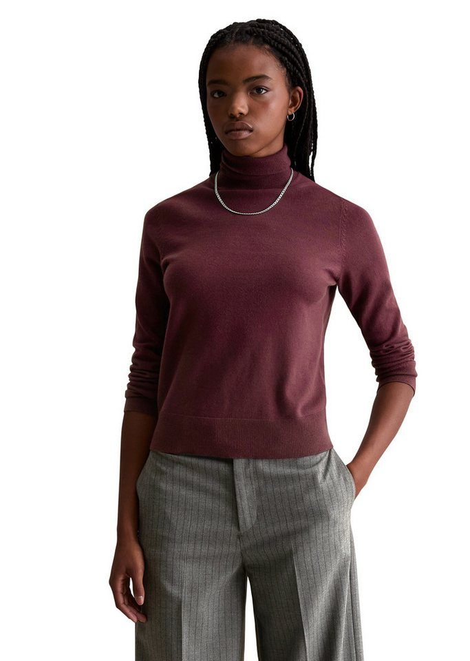 Marc O'Polo DENIM Rollkragenpullover Feinstrick, Basic, normale Passform von Marc O'Polo DENIM