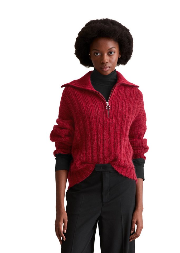 Marc O'Polo DENIM Rollkragenpullover aus edlem Wolle-Alpakawolle-Mix von Marc O'Polo DENIM