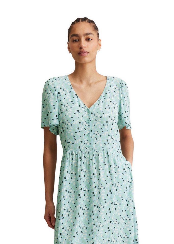 Marc O'Polo DENIM Sommerkleid mit elastischer Taille und Allover-Print von Marc O'Polo DENIM