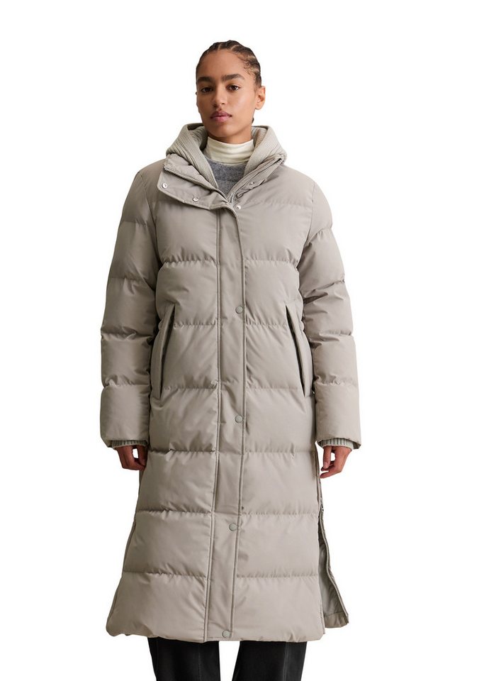 Marc O'Polo DENIM Steppmantel mit abnehmbarer Strick-Kapuze von Marc O'Polo DENIM