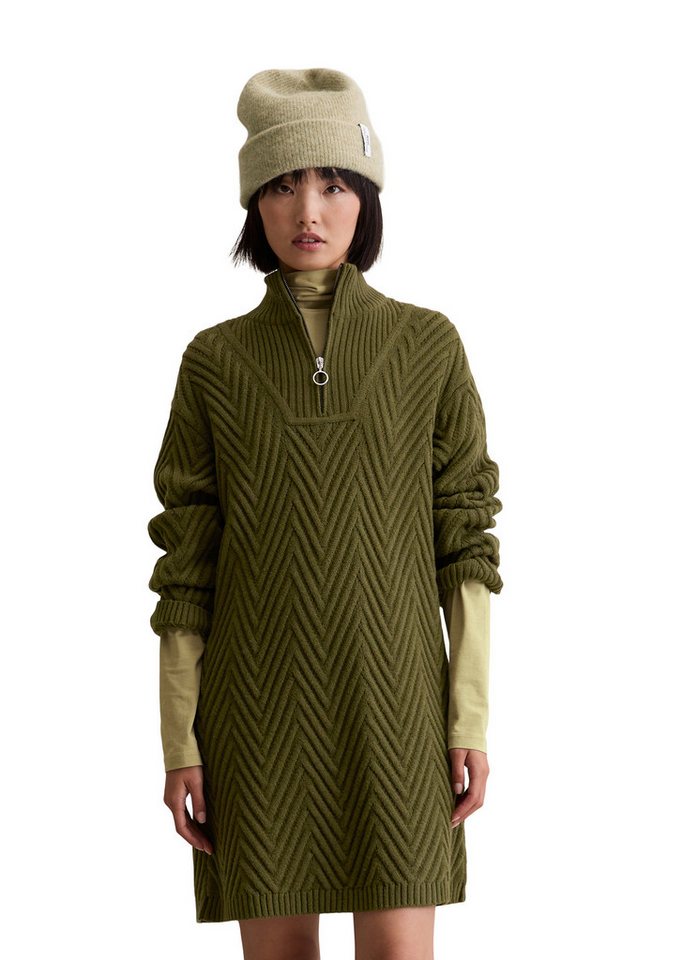 Marc O'Polo DENIM Strickkleid aus weichem Schurwolle-Mix von Marc O'Polo DENIM