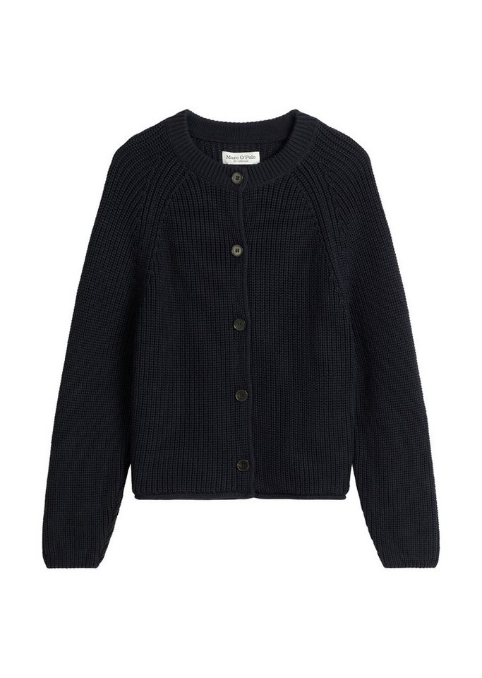 Marc O'Polo DENIM Strickpullover Cardigan, longsleeve, round-neck von Marc O'Polo DENIM