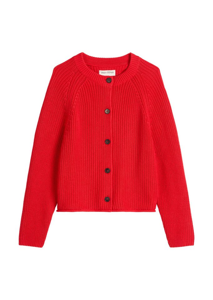 Marc O'Polo DENIM Strickpullover Cardigan, longsleeve, round-neck von Marc O'Polo DENIM