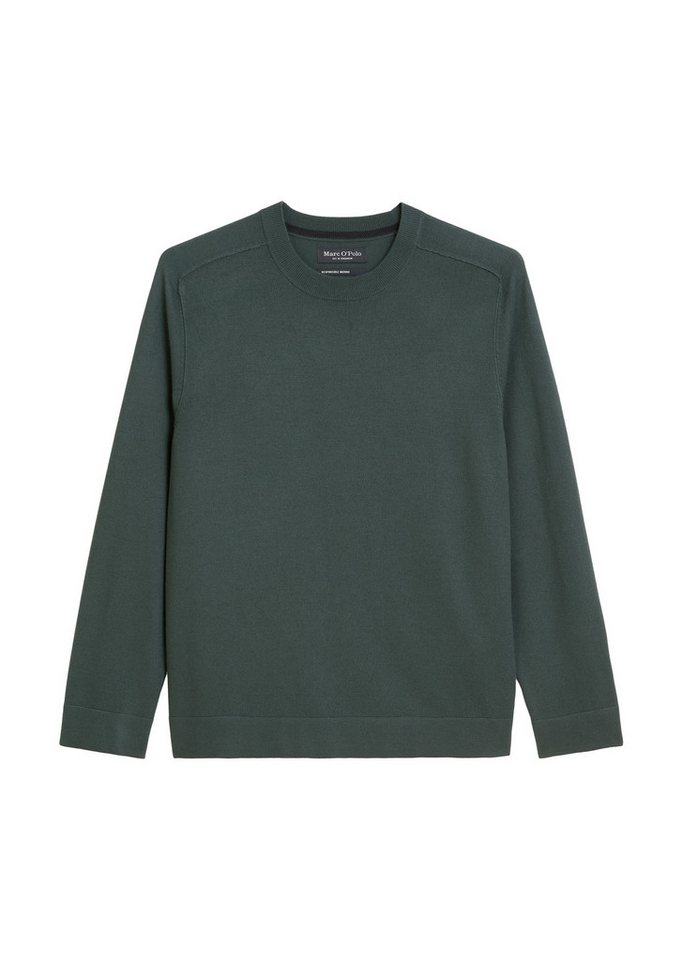 Marc O'Polo DENIM Strickpullover Crew Neck in pure merino with saddl von Marc O'Polo DENIM