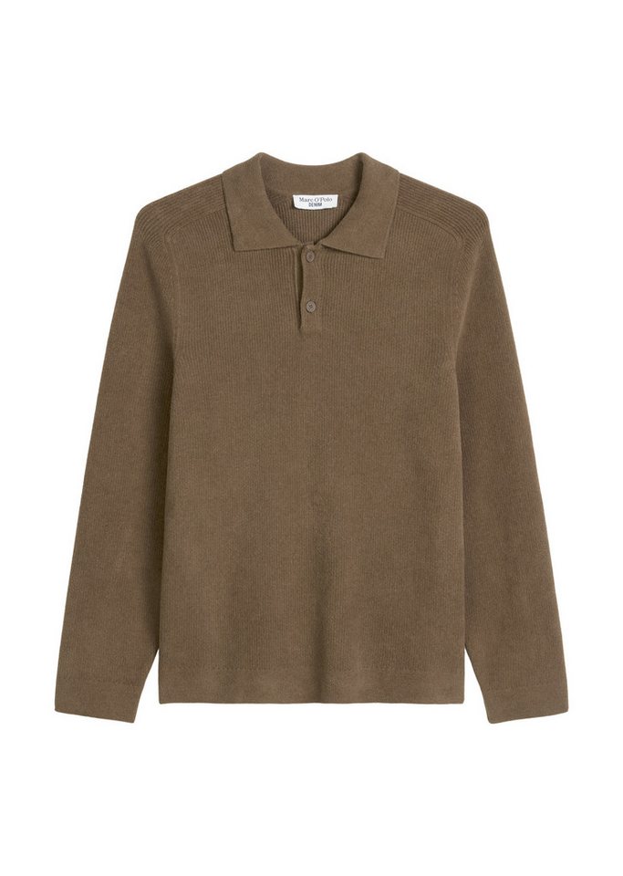 Marc O'Polo DENIM Strickpullover Knit Polo Pullover, Longsleeve von Marc O'Polo DENIM