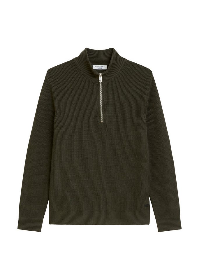 Marc O'Polo DENIM Strickpullover Knit Pullovers Longsleeve, Troyer von Marc O'Polo DENIM