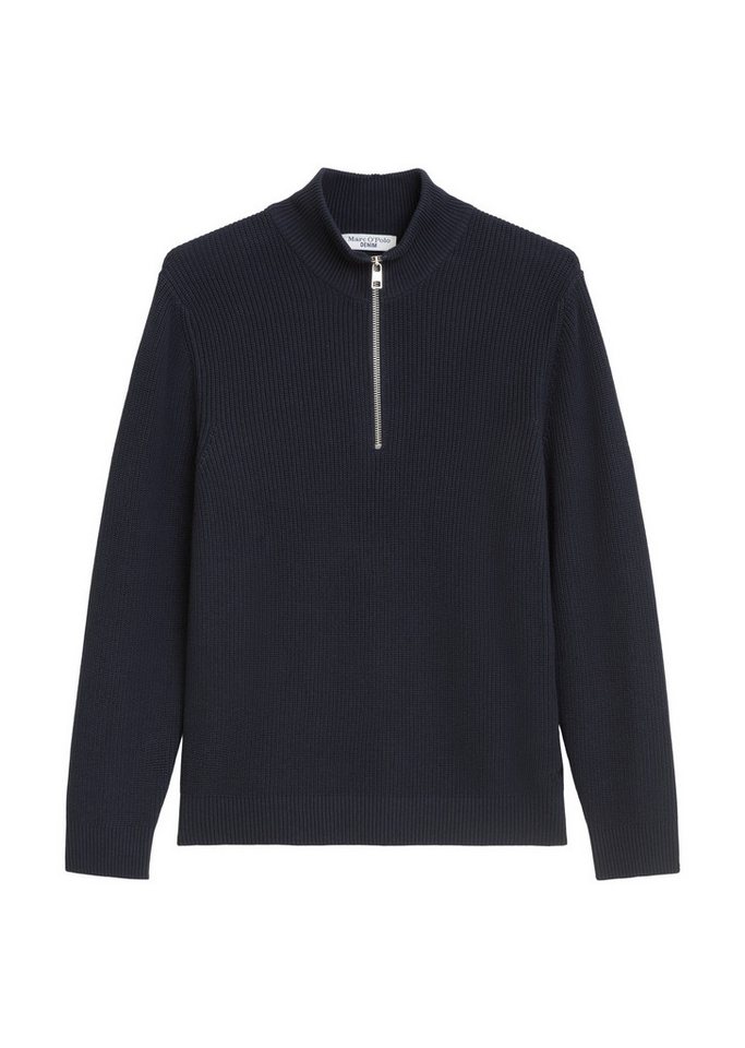 Marc O'Polo DENIM Strickpullover Knit Pullovers Longsleeve, Troyer von Marc O'Polo DENIM