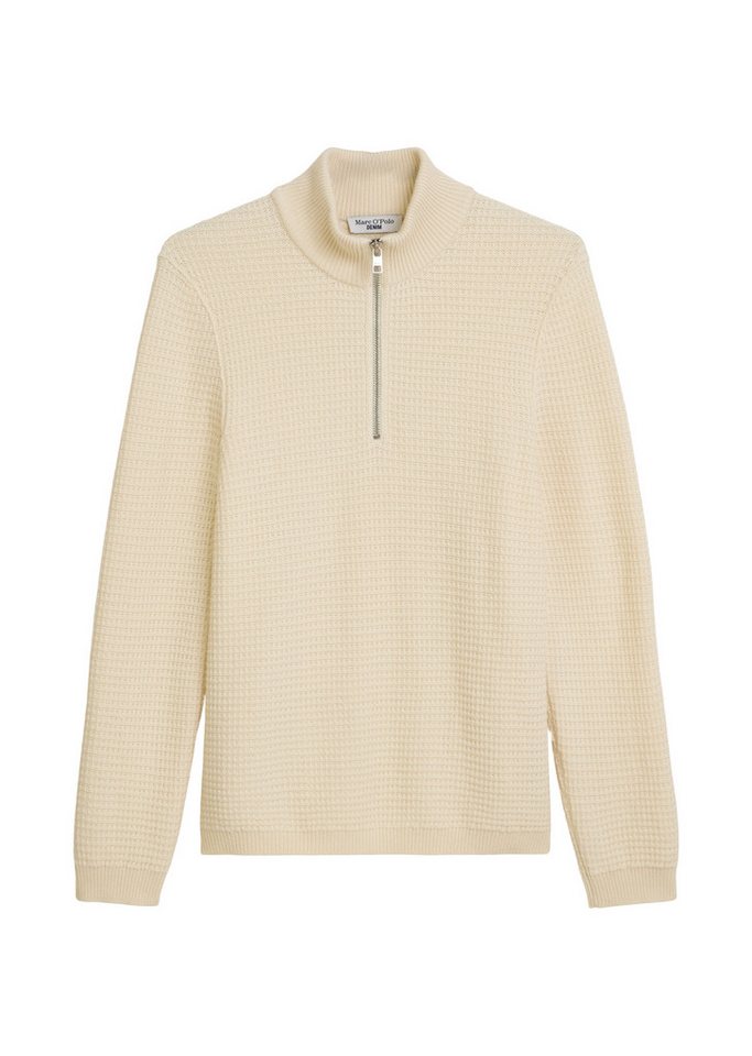 Marc O'Polo DENIM Strickpullover Knit Pullovers Longsleeve, Troyer von Marc O'Polo DENIM