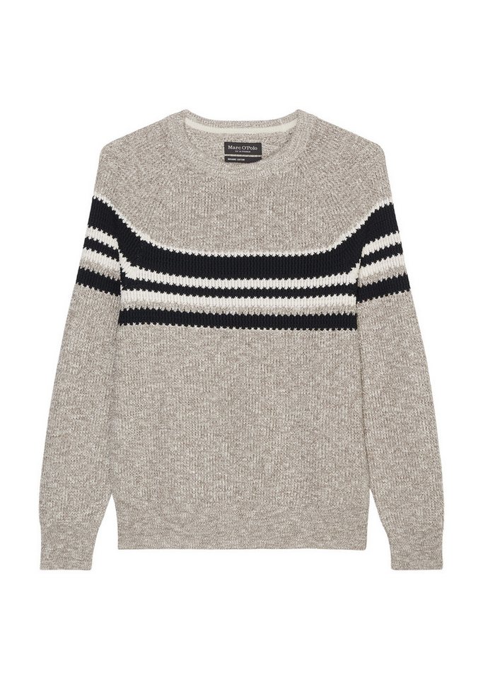 Marc O'Polo DENIM Strickpullover Pullover aus Mouliné - Regular Fit Marc O'Polo DENIM Strickpullover Pullover aus Mouliné - Regular Fit von Marc O'Polo DENIM