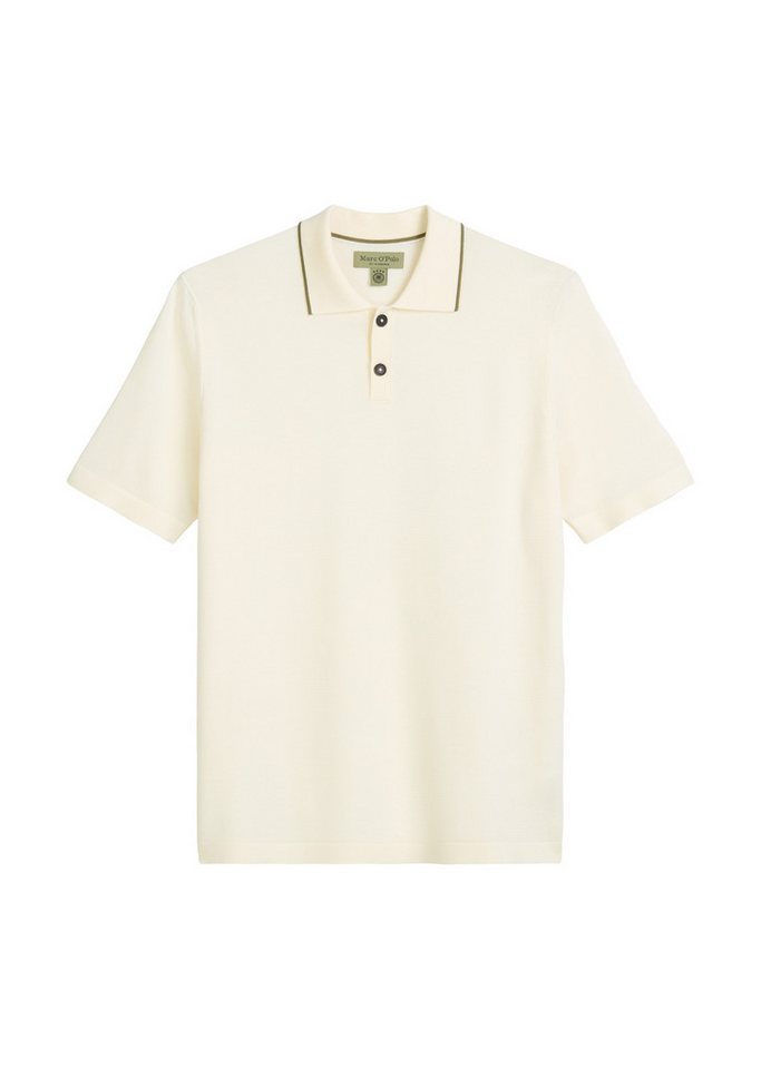 Marc O'Polo DENIM Strickpullover Strick-Poloshirt DFB Travel - Regular Fit von Marc O'Polo DENIM