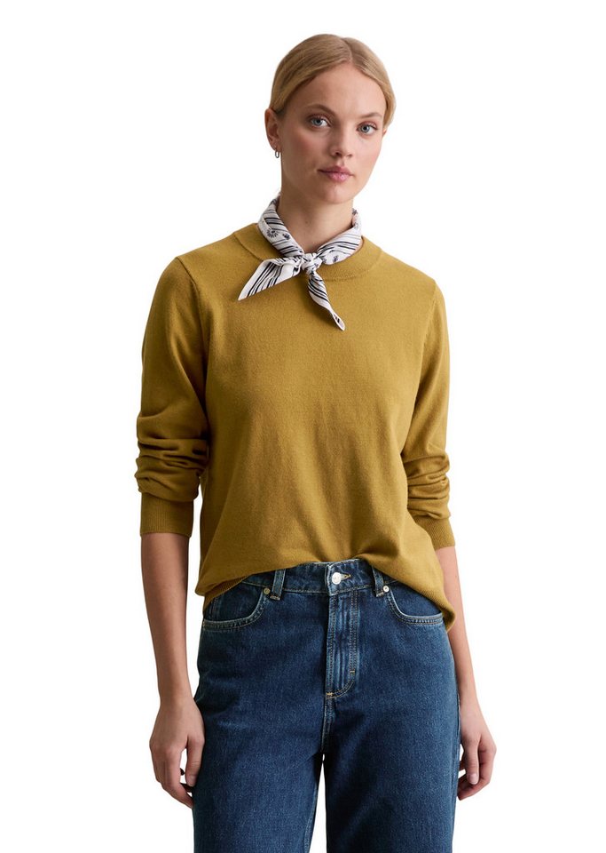 Marc O'Polo DENIM Strickpullover aus Soft Cotton Stretch von Marc O'Polo DENIM