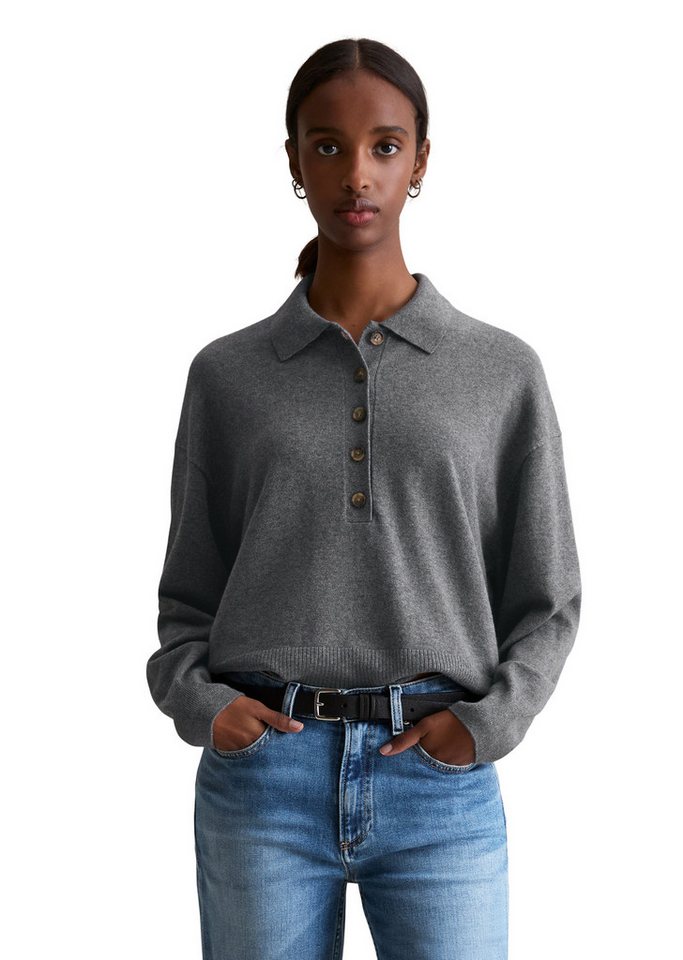 Marc O'Polo DENIM Strickpullover aus Soft Cotton Stretch von Marc O'Polo DENIM