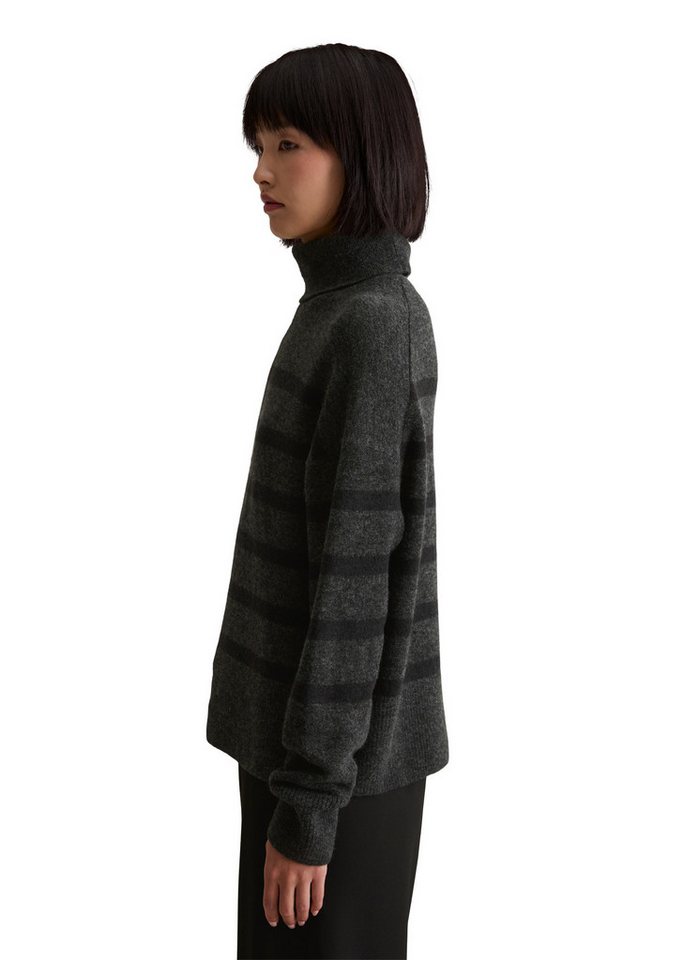 Marc O'Polo DENIM Strickpullover aus Soft Wool Stretch von Marc O'Polo DENIM