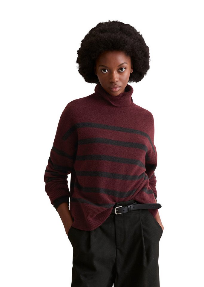 Marc O'Polo DENIM Strickpullover aus Soft Wool Stretch von Marc O'Polo DENIM