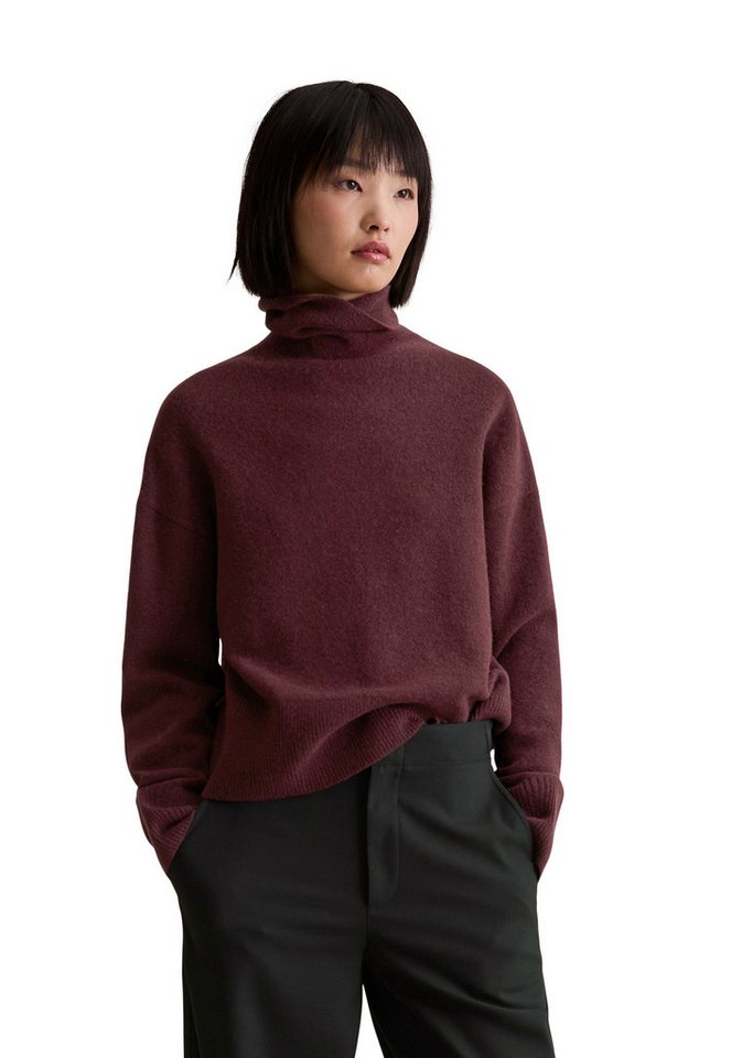 Marc O'Polo DENIM Strickpullover aus Soft Wool Stretch von Marc O'Polo DENIM