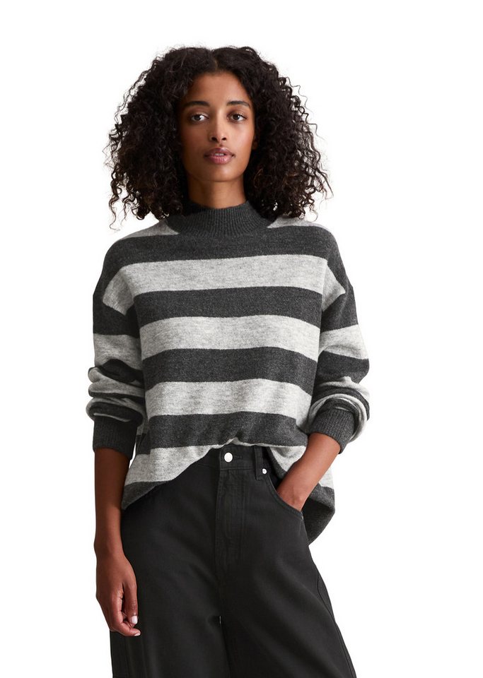 Marc O'Polo DENIM Strickpullover aus softem Schurwolle-Mix von Marc O'Polo DENIM