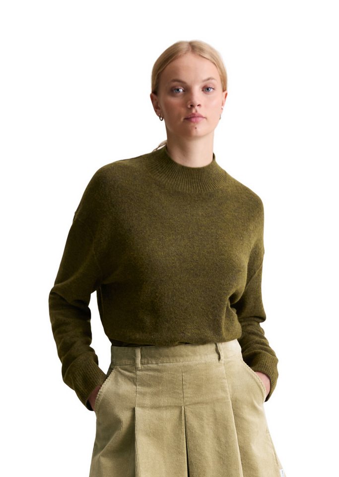 Marc O'Polo DENIM Strickpullover regular fit aus softem Schurwolle-Mix, Rundhals von Marc O'Polo DENIM