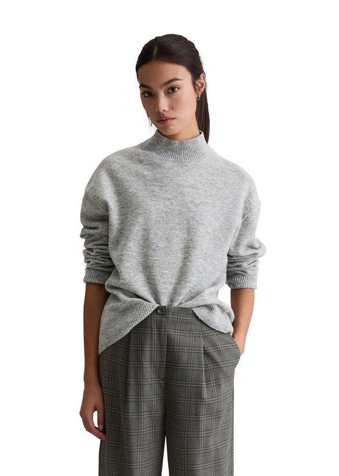 Marc O'Polo DENIM Strickpullover regular fit aus softem Schurwolle-Mix, Rundhals von Marc O'Polo DENIM