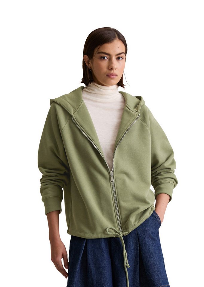 Marc O'Polo DENIM Sweatjacke aus softem Bio-Baumwolle-Mix von Marc O'Polo DENIM