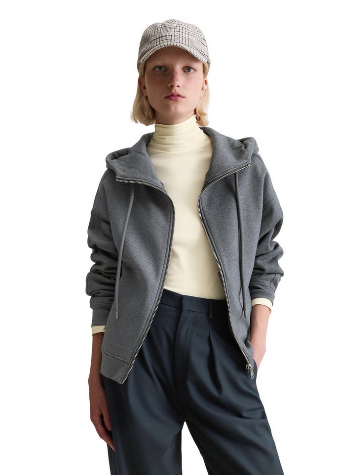Marc O'Polo DENIM Sweatjacke mit kuschelig gerauter Innenseite von Marc O'Polo DENIM