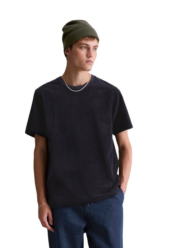 Marc O'Polo DENIM T-Shirt aus softem Frottee-Cord von Marc O'Polo DENIM