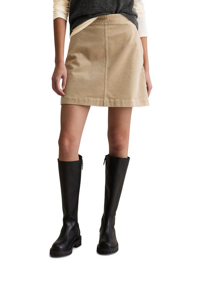 Marc O'Polo DENIM Webrock aus elastischem Organic Cotton-Mix von Marc O'Polo DENIM